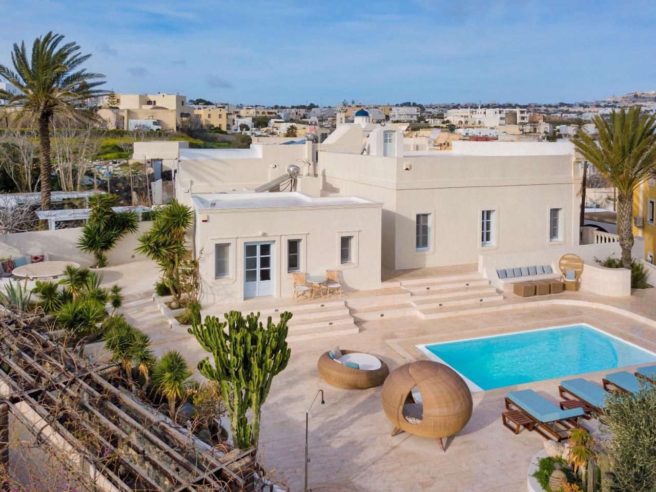 Indigo Luxury Mansion Villa Karterados  Buitenkant foto