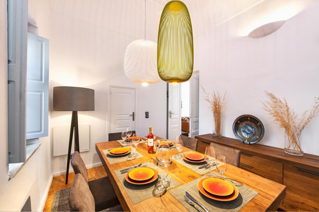 Indigo Luxury Mansion Villa Karterados  Buitenkant foto